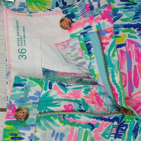 Lilly Pulitzer Men's Beaumont Short size 36 - Picture 3 of 10